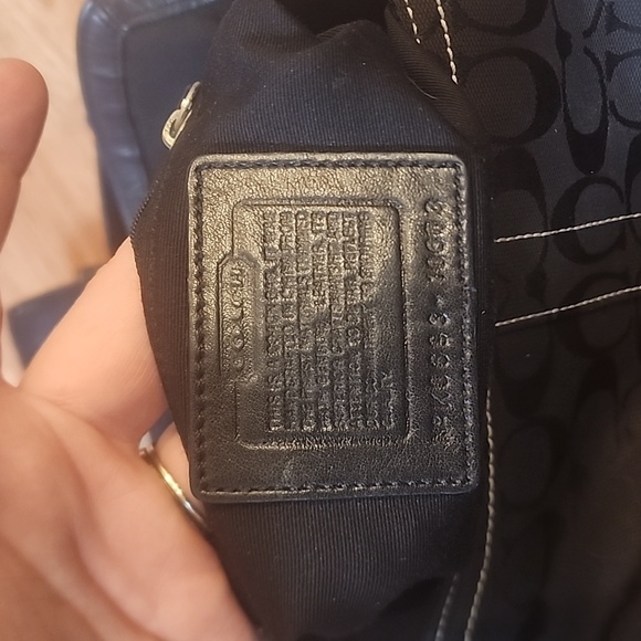 Vintage Coach Soho Signature F-10603 Canvas Shoulder bag - Picture 2 of 4